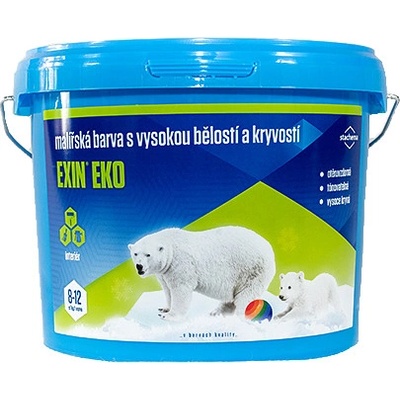 Stachema Exin EKO malířská barva s vysokou bělostí Hmotnost: 4 kg