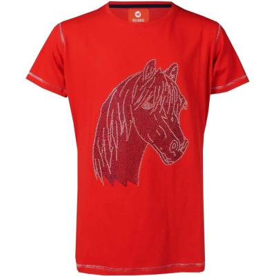 T-shirt Caliber SS22 červené