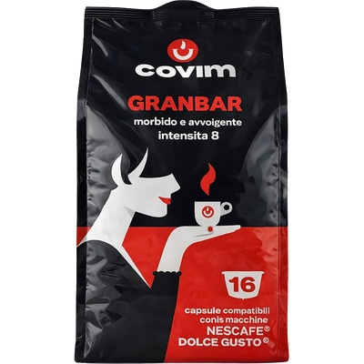 Covim Кафе капсули Covim Granbar съвместими с Dolce Gusto, 16бр
