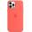 Apple iPhone Silicone Case with MagSafe - оригинален силиконов кейс за iPhone 12 Pro Max с MagSafe (розов)
