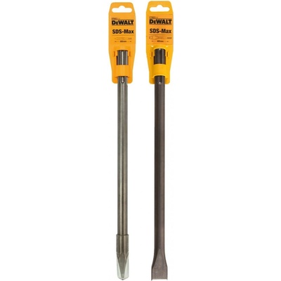 DeWALT Sada sekáčů SDS MAX plochý 25 mm, špice, délka 400 mm (2 ks) DT9000