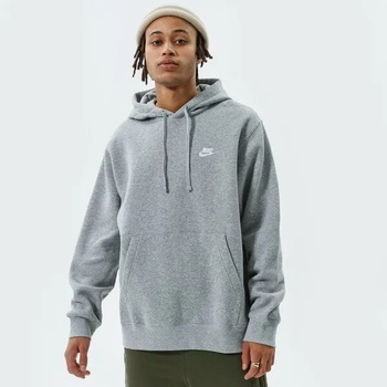 Nike Суитчър С Качулка Sportswear Club Fleece мъжки Дрехи Суичъри BV2654-063 Сив M (BV2654-063)