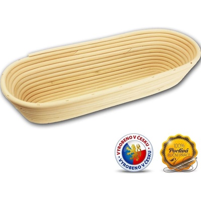 X-Ošatka na kysnutie cesta oválna 1,5 kg 70466/I