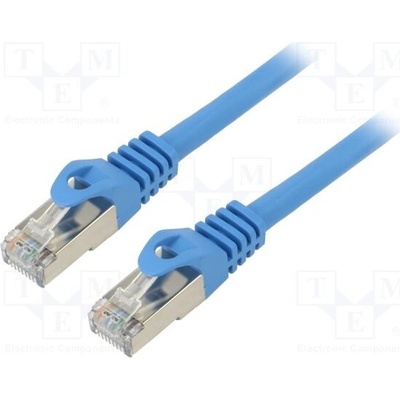 Lanberg PCF6-10CC-1000-B Patch F/UTP Kat. 6 RJ45 vidlice z obou stran lanko CCA