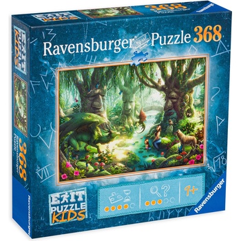 Ravensburger Пъзел Ravensburger от 368 части - Вълшебна гора (12955)