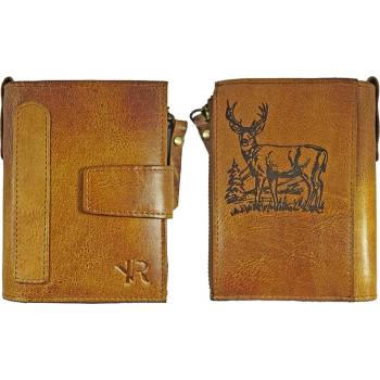 Rovicky Peňaženka kožená so zapínaním Deer