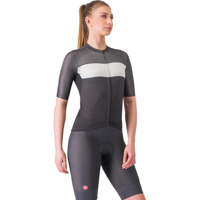 Castelli Elegante Black/Silver gray-Dark gray
