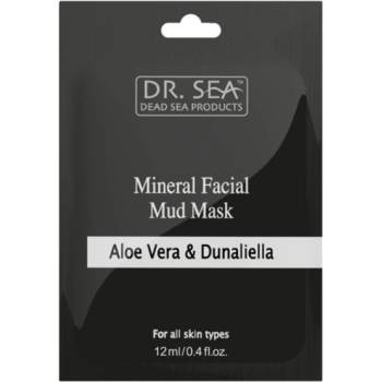 Dr. Sea Minerálna bahenná maska na tvár Aloe vera & Dunaliella 12 ml