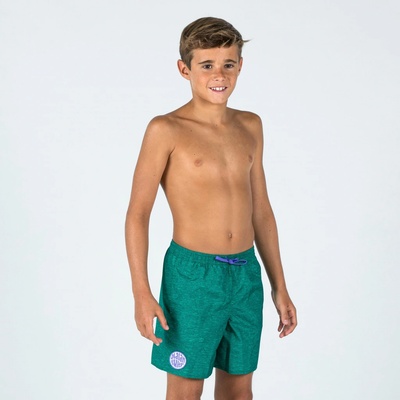 Olaian Chlapecké surfařské kraťasy 100 Surfcanvas zelená
