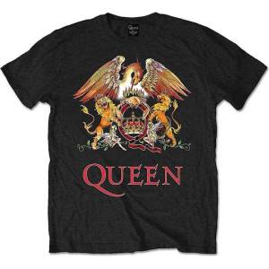 Queen Classic Crest Black 3XL Риза (QUTS03MB06)