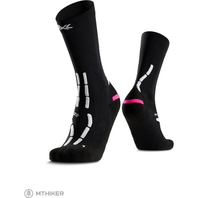 X-BIONIC Trail Anatomix Crew x black x white