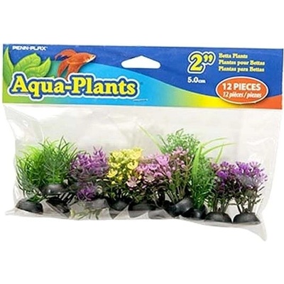 Penn Plax umelé rastliny Betta 5 cm farebné, 12 ks