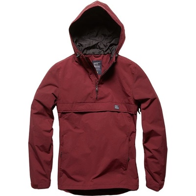 Vintage Industries Shooter Anorak červená