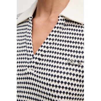 Karl Lagerfeld тениска с яка дамска (B2W46058)