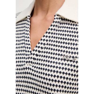 Karl Lagerfeld тениска с яка дамска (B2W46058)