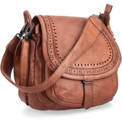 Noelia Bolger kabelka crossbody koňaková NB 2030 KO