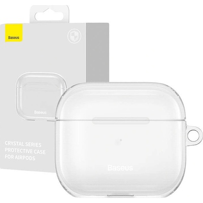 Baseus Průhledné pouzdro Crystal pro AirPods 3 ARAP000000