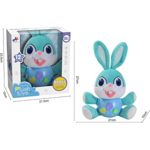 Armtoys БЕБЕШКО ПЛЮШЕНО ЗАЙЧЕ СЪС ЗВУЦИ - igrachko