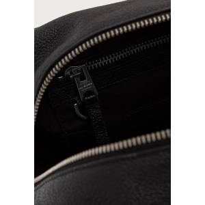 AllSaints козметична чанта мъжка от кожа HAVEN LTHR WASHBAG (M202XF)