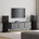 vidaXL Стойки за високоговорители 2 pcs Черния дъб 30 x 30 x 40 cm (868054)