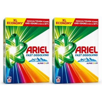Ariel Alpine Color prací prášek 5,5 kg 100 PD