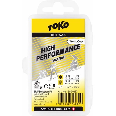 TOKO World Cup High Performance топъл 40 г TripleX