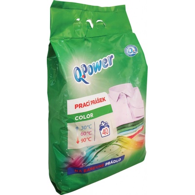Q-Power prací prášok na Farebné prádlo 40 PD
