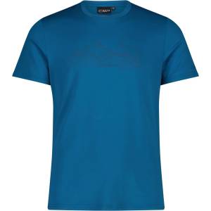 CMP Мъжка спортна тениска Cmp S/S T-Shirt Sport shirt - Pacific - размер 54 (EU) (216-7666-0615)