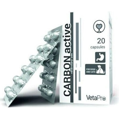 VetaPro CarbonActive 20 kapsúl