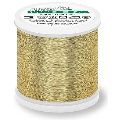 Vyšívací nit Madeira Metallic Smooth 40 (200m) barva 304 gold nugget