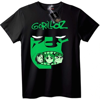 NOONEBRAND Тениска Лого на Gorillaz - 2XL, White