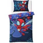Carbotex Спайдърмен: Комплект спално бельо Спайди и приятели - 140 x 200 см (SPIDEY250205-PP)