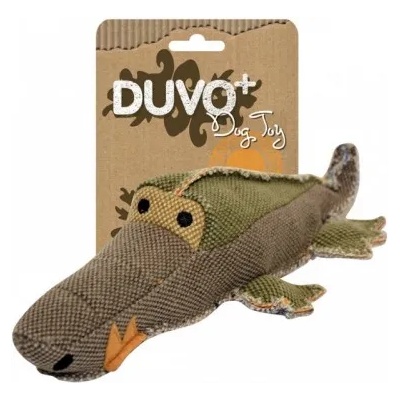 Duvoplus Canvas - играчка от плат крокодил, 30 х 13 см, Белгия - 171304