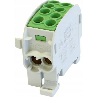 SIMET SCB 35 Rozvodný blok - odbočný 80210 SIMBLOCK zelený 81502005