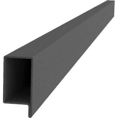 Praporkový jekl L 40x34x25x2mm, bez povrchové úpravy Délka: 3m