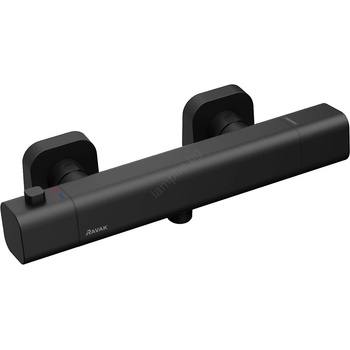 RAVAK X070154 - термостатен душ смесител FREE, черен (RK0196)