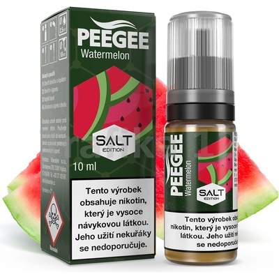 PEEGEE Salt - Vodní meloun 10 ml 20 mg