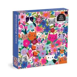 Blooming Cats 500 Piece Family Puzzle | Mudpuppy (2025)