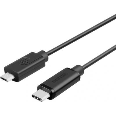 Unitek Y-C473BK USB, USB 2.0 USB C Micro-USB B, 1m, černý