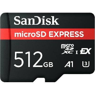 microSD Express Card, 512 GB (SDSQXFN-512G-GN4NN)