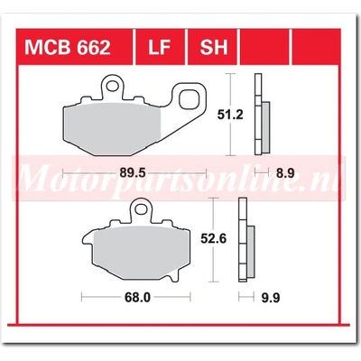 TRW MCB 662 LF (mcb662lf)