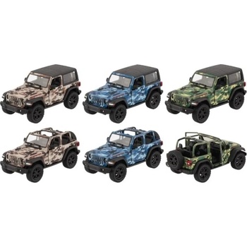 Image 1 of Goki Детска играчка Goki - Метална количка Jeep Wrangler, асортимент (12291)