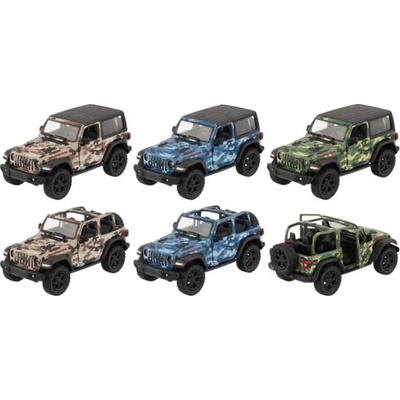 Goki Детска играчка Goki - Метална количка Jeep Wrangler, асортимент (12291)