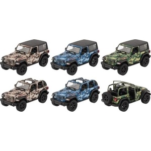 Goki Детска играчка Goki - Метална количка Jeep Wrangler, асортимент (12291)