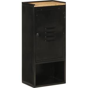 vidaXL Шкаф за баня 40x27x90 см масивно мангово дърво (358562)