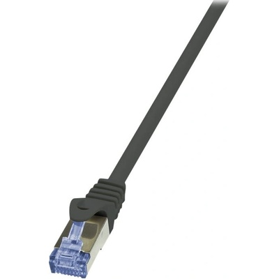 Logilink CQ4063S patch, 3m, černý