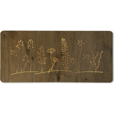 Li-Go "Louka" světelný obraz 230V 90x40cm provedení povrchu: dub světlý
