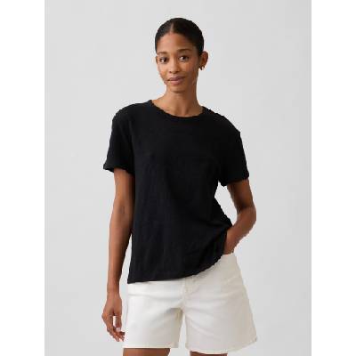 GAP Памучна тениска GAP GAP | Cheren | ЖЕНИ | XS