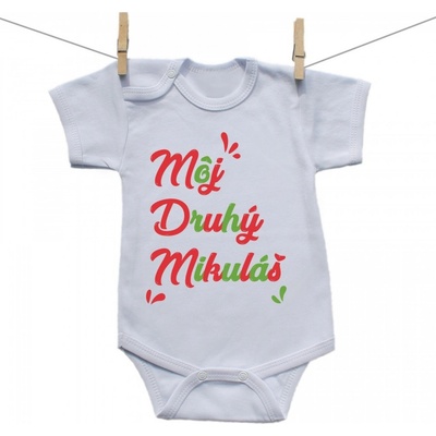 Boodyy Body s krátkym rukávom Môj druhý Mikuláš