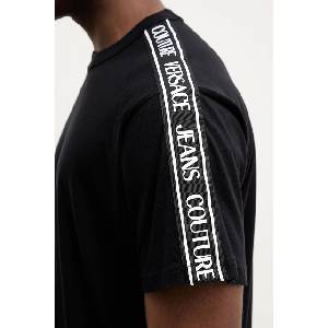 Versace Jeans Couture Памучна тениска (79GAHC02.CJ01C)